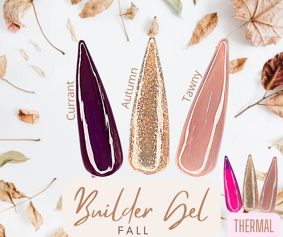 Fall Builder Gel Polish Collection (3 colors)