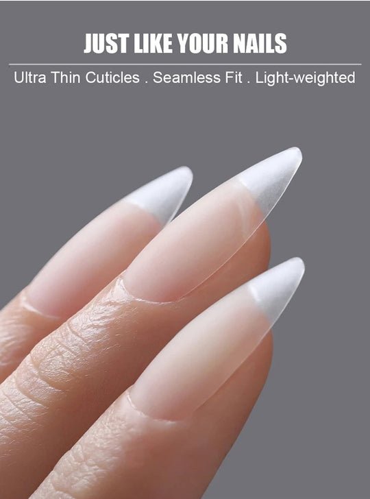 Oval Shapes Soft Gelly Tips