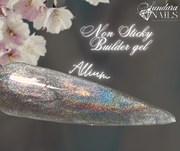 Flower Glitter Collection - Non Sticky Builder Gel in a Pot