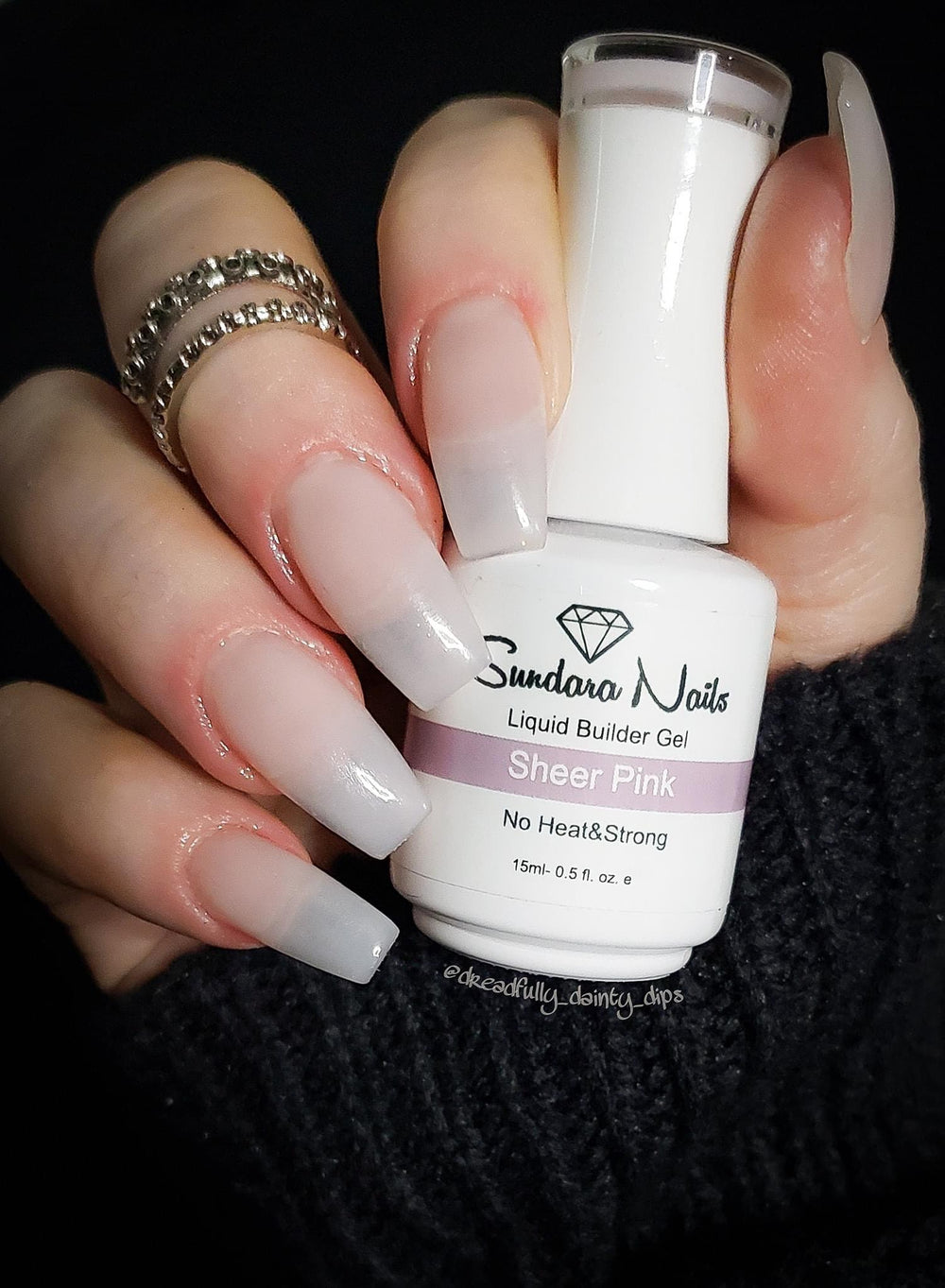 Sheer Pink- Builder gel (HEMA Free) - Sundara Nails